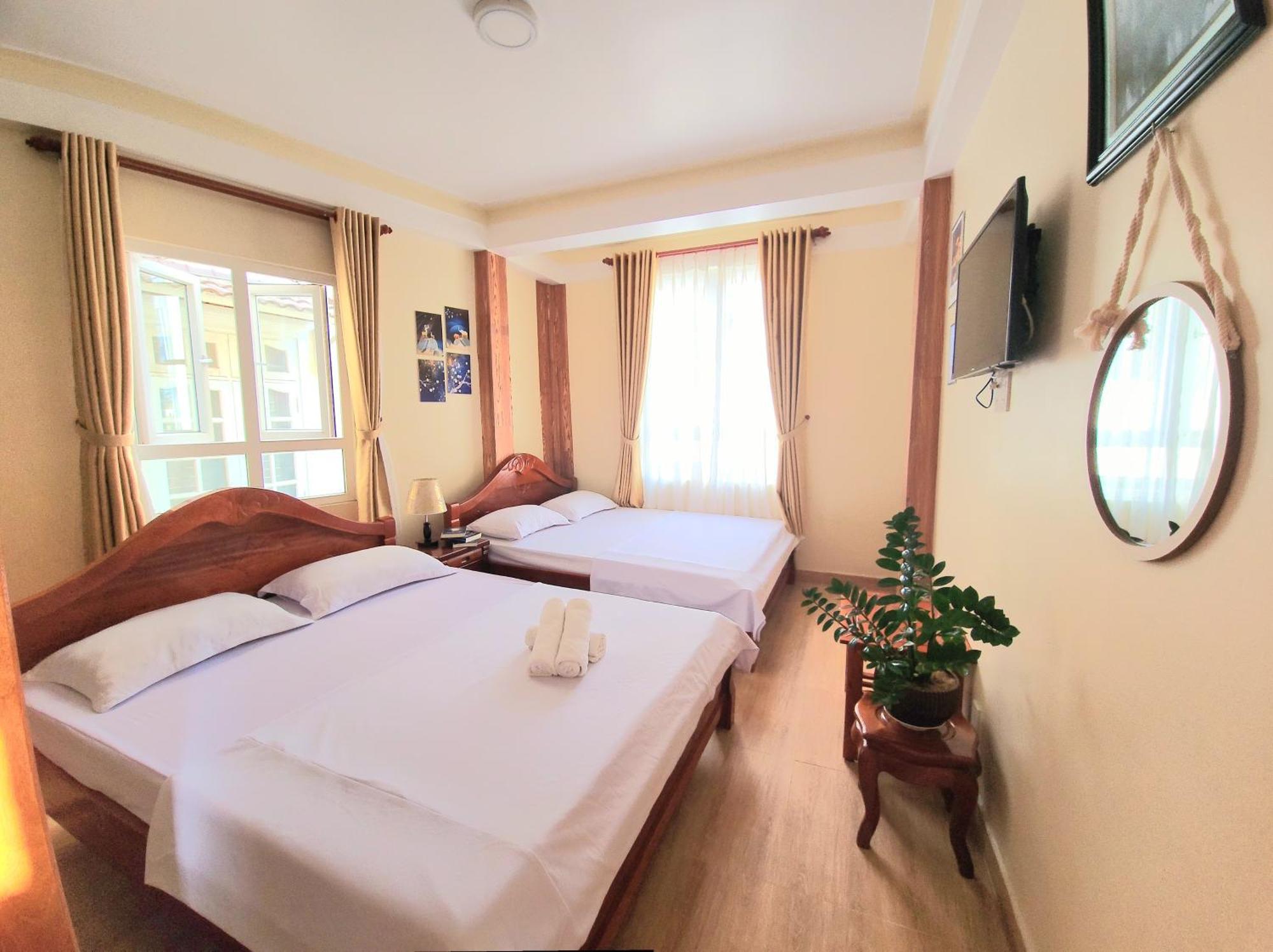 Binh Dao Hotel - Khach San Ngay Trung Tam Gia Re 大叻 外观 照片